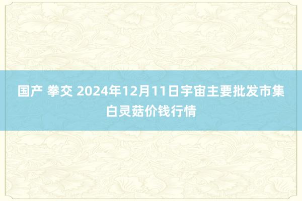 国产 拳交 2024年12月11日宇宙主要批发市集白灵菇价钱行情