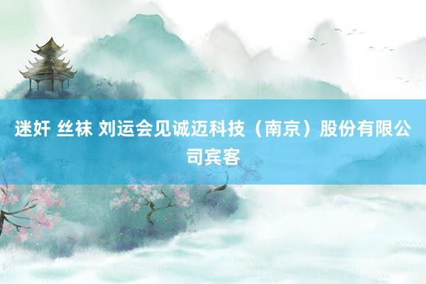 迷奸 丝袜 刘运会见诚迈科技（南京）股份有限公司宾客